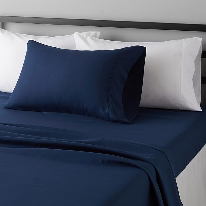 3 Piece Bed Sheet Set with 14-Inch Deep Pockets