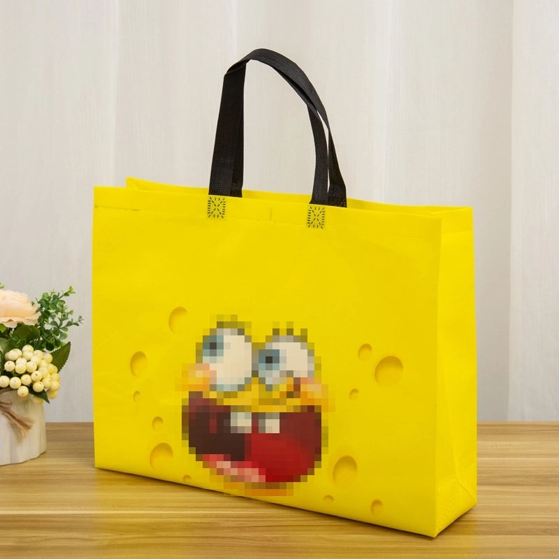 Cartoon Cute Non-woven Bag Spot Shopping Mall Clothing Store Children's Clothing Store Non-woven Bag With Logo Shopping Gifts