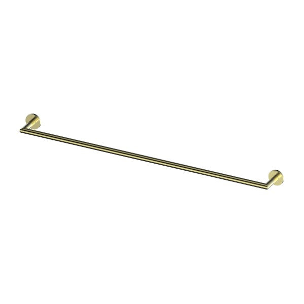 Greens Astro II Single Towel Rail 600mm - Brushed Brass