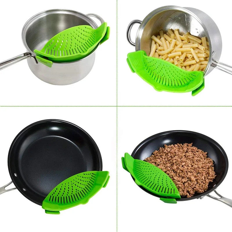 Silicone Clip-on Strainer