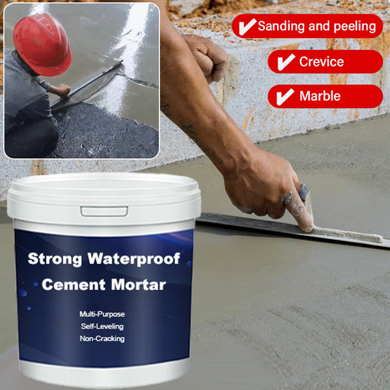 Multifunctional Self-Leveling. Non-Cracking. Strong Waterproof Cement Mortar