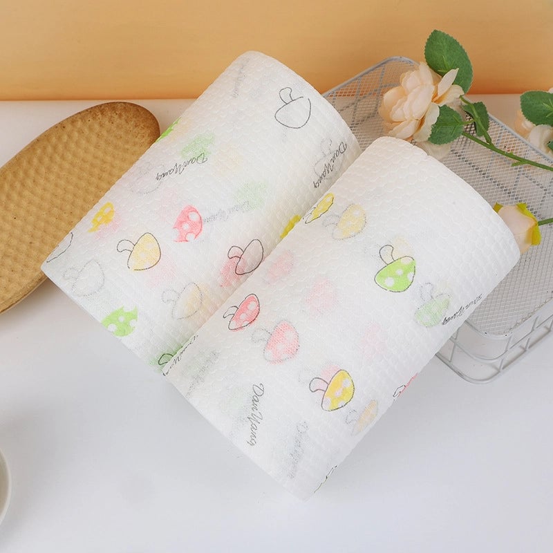 A Generation Of Washable Lazy Dishcloth Kitchen Wet And Dry Dual-use Cleaning To Oil Paper Disposable Dishwashing Cloth