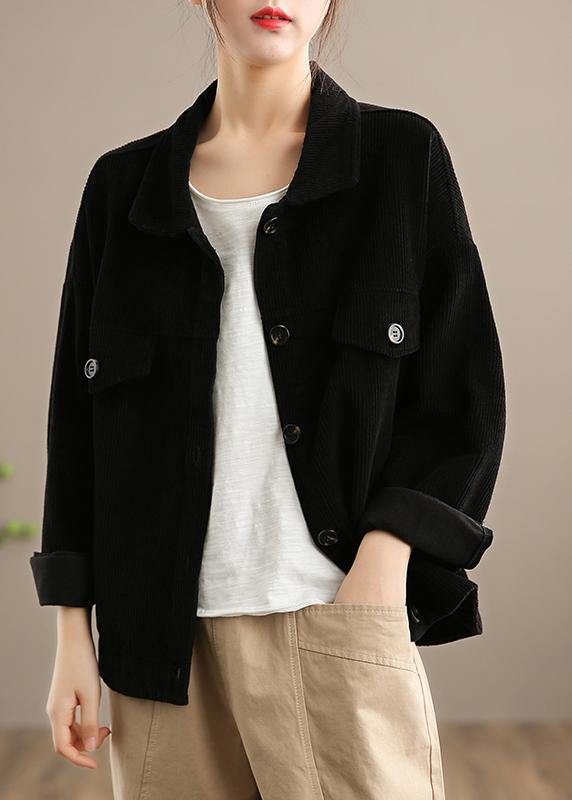 Women Orange Fashion Clothes Wardrobes Lapel Button Down jackets