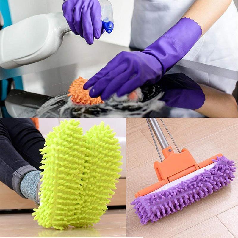 FunClean Mop Slippers. 1 pair