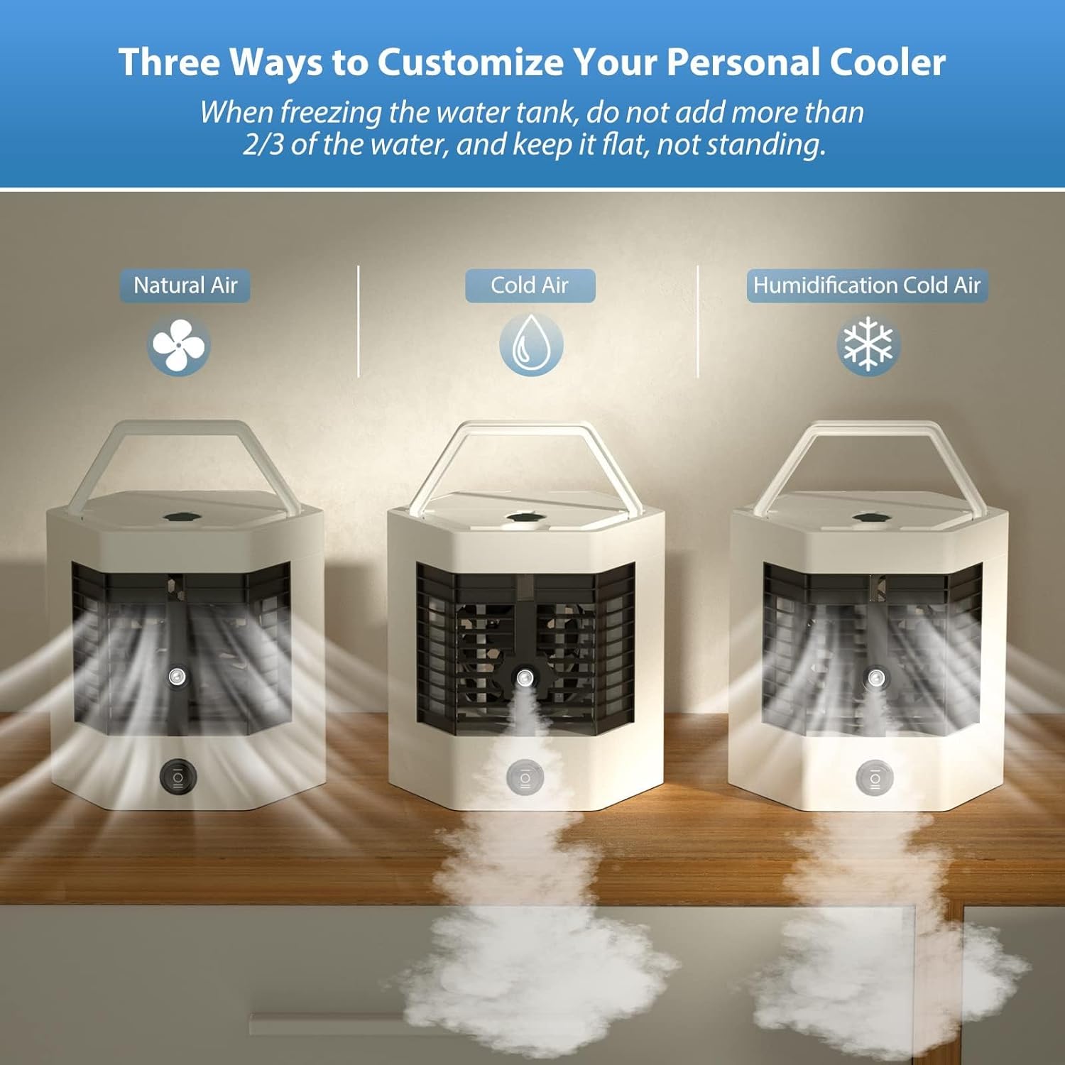 Mini Air Cooler . Portable Air Conditioner
