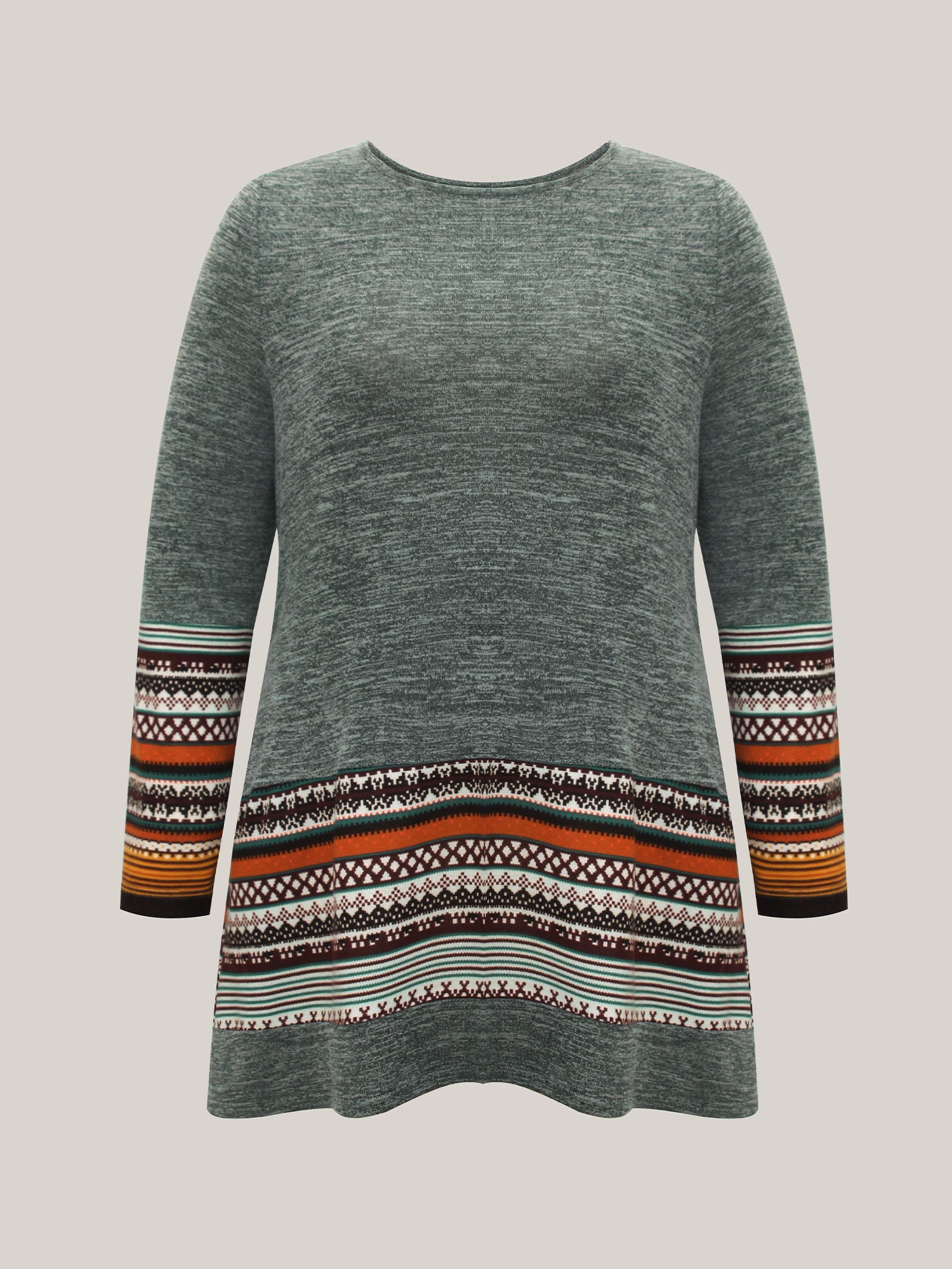 Tunic Boho Print Pocket T-shirt
