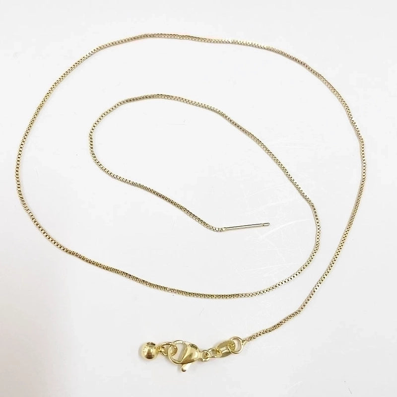 Minimalist Classic Style Solid Color Copper 18k Gold Plated 24k Gold Plated White Gold Plated Necklace In Bulk