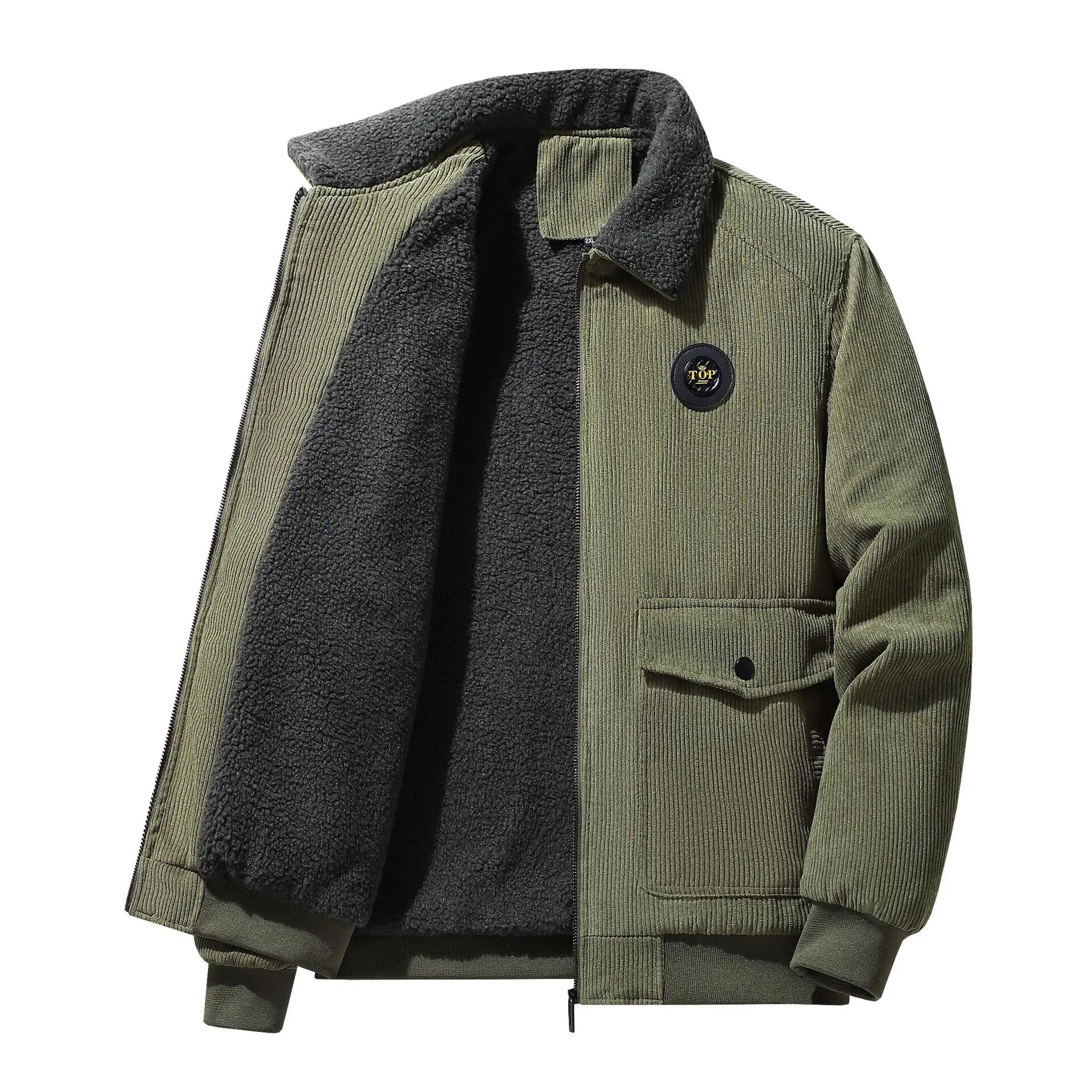 LIAM™ | Gewatteerde Fleece Jack