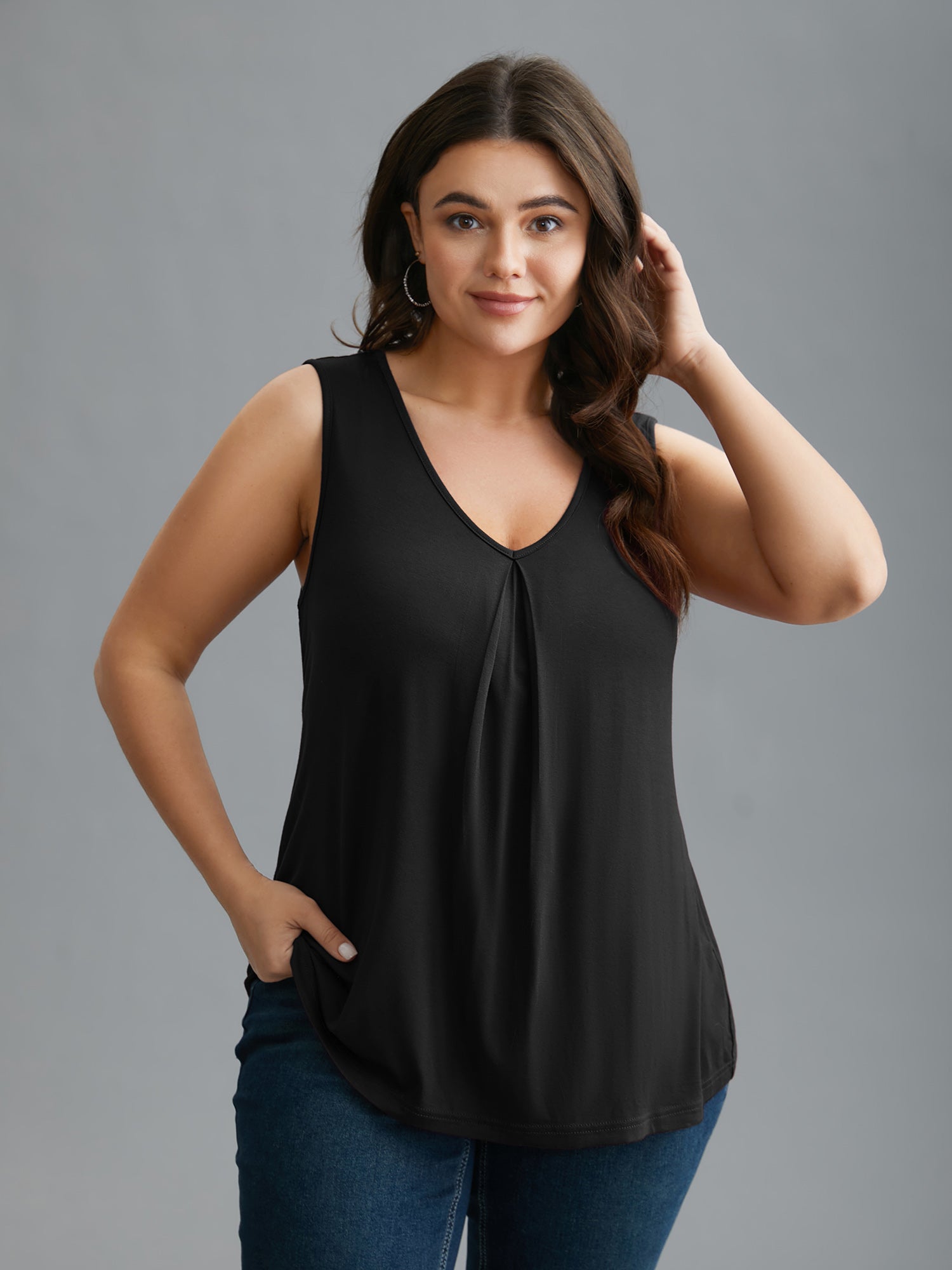 Supersoft Essentials V-Neck Tank Top