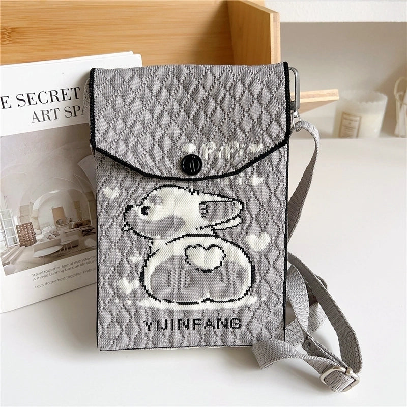 Women's Mini Spring&summer Knit Vacation Shoulder Bag