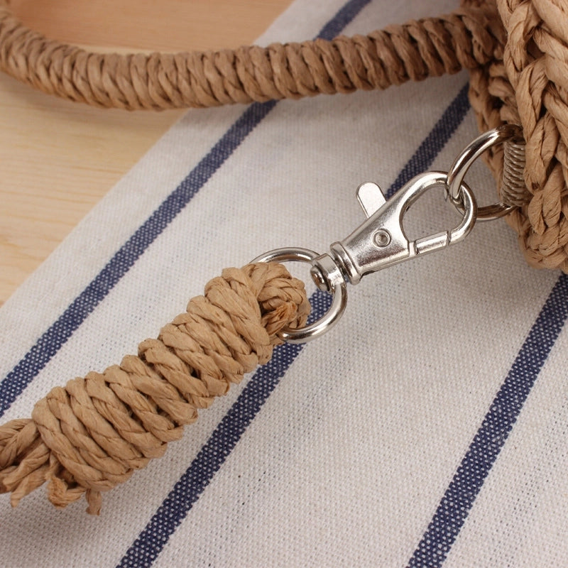 Women's Small Spring&summer Straw Vacation Straw Bag