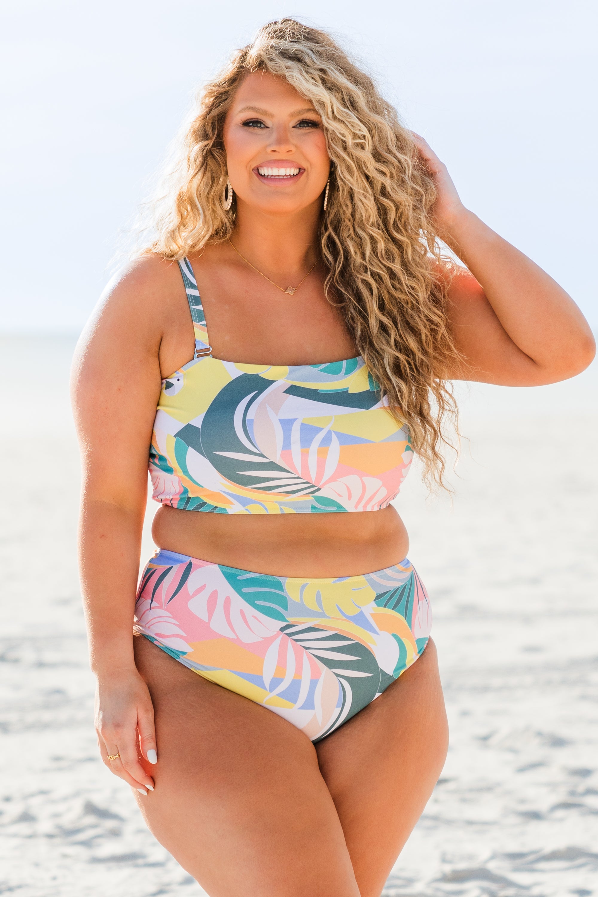 When In Rio Swim Top. Multi