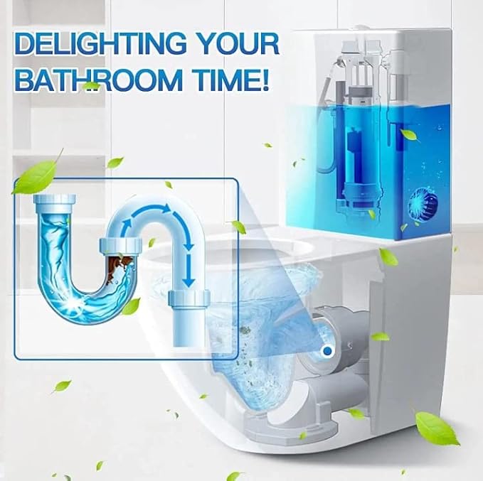 Toilet Bowl Cleaner Tablet with Hanging Ball. Toilet Cleaner