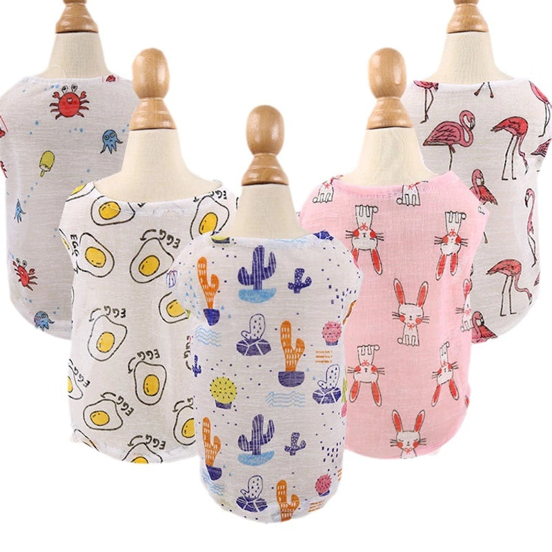 Cute Cactus Rabbit Poached Egg Pet Clothing