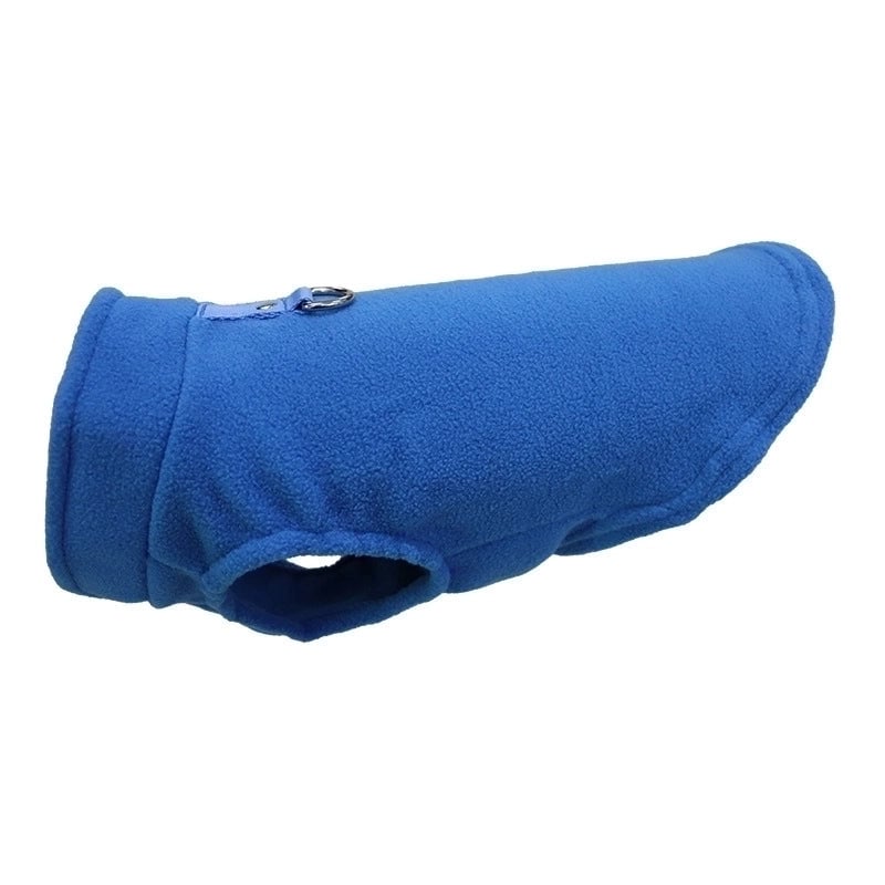 Casual Polar Fleece Solid Color Pet Clothing