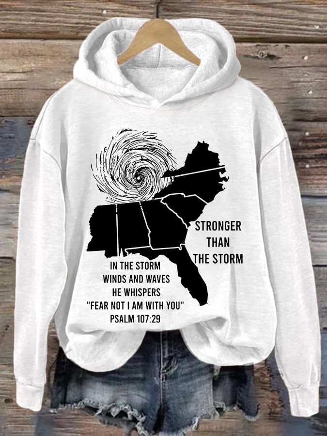 Women's Southeast Strong Stronger Than The Storm I'm With You Hoodie