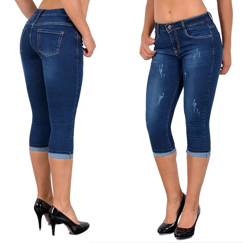 Perfect Fit Stretch Plus Size Denim Leggings