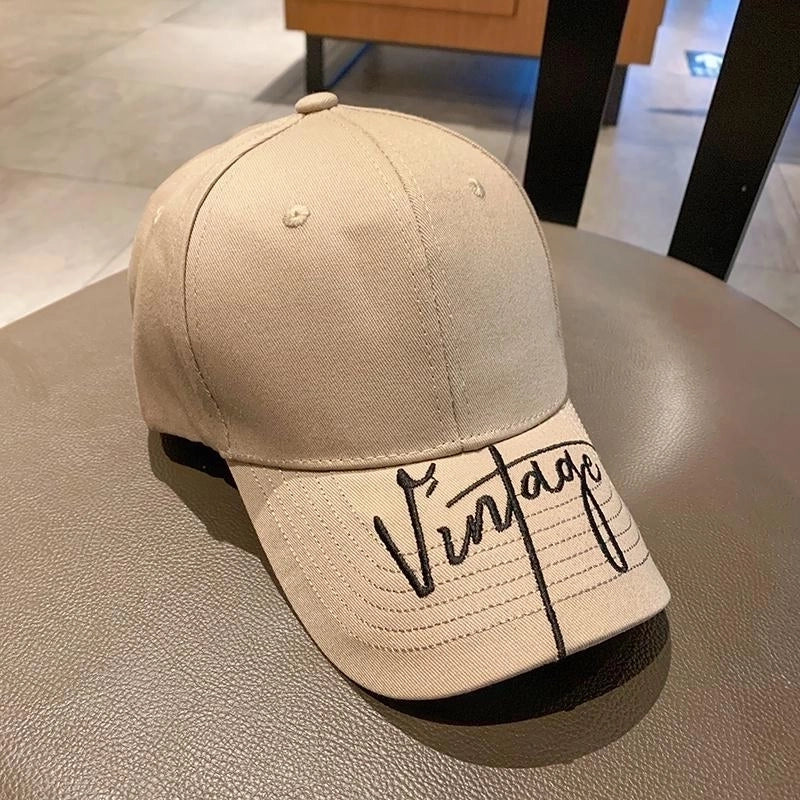 Unisex Sports Letter Curved Eaves Baseball Cap
