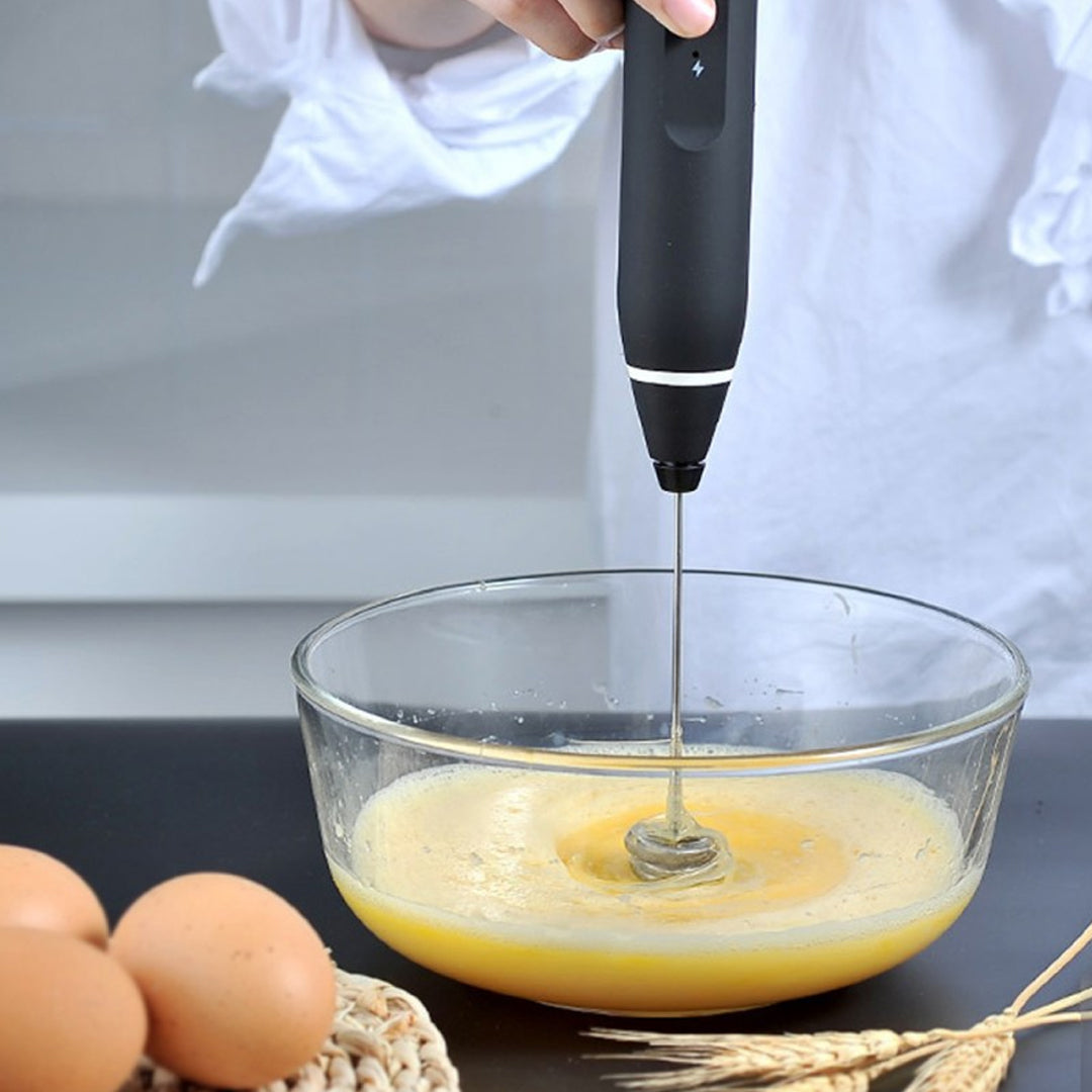 2 In 1 Coffee Egg Beater Rechargeable