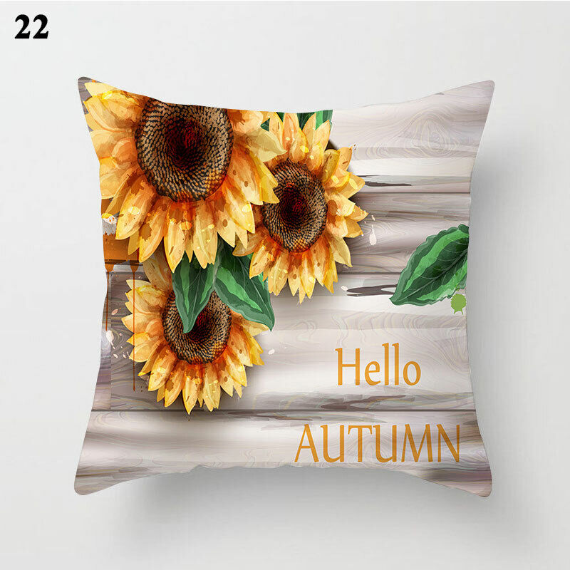 18 Cushion Cover Pillow Case Home Sofa Decor Pillowslip Waist Pillow Cover Soft