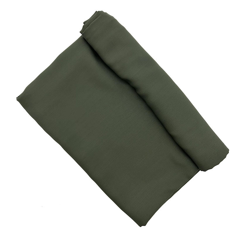 High Quality Satin Chiffon Drape Long Scarf Ladies Pleated Scarf