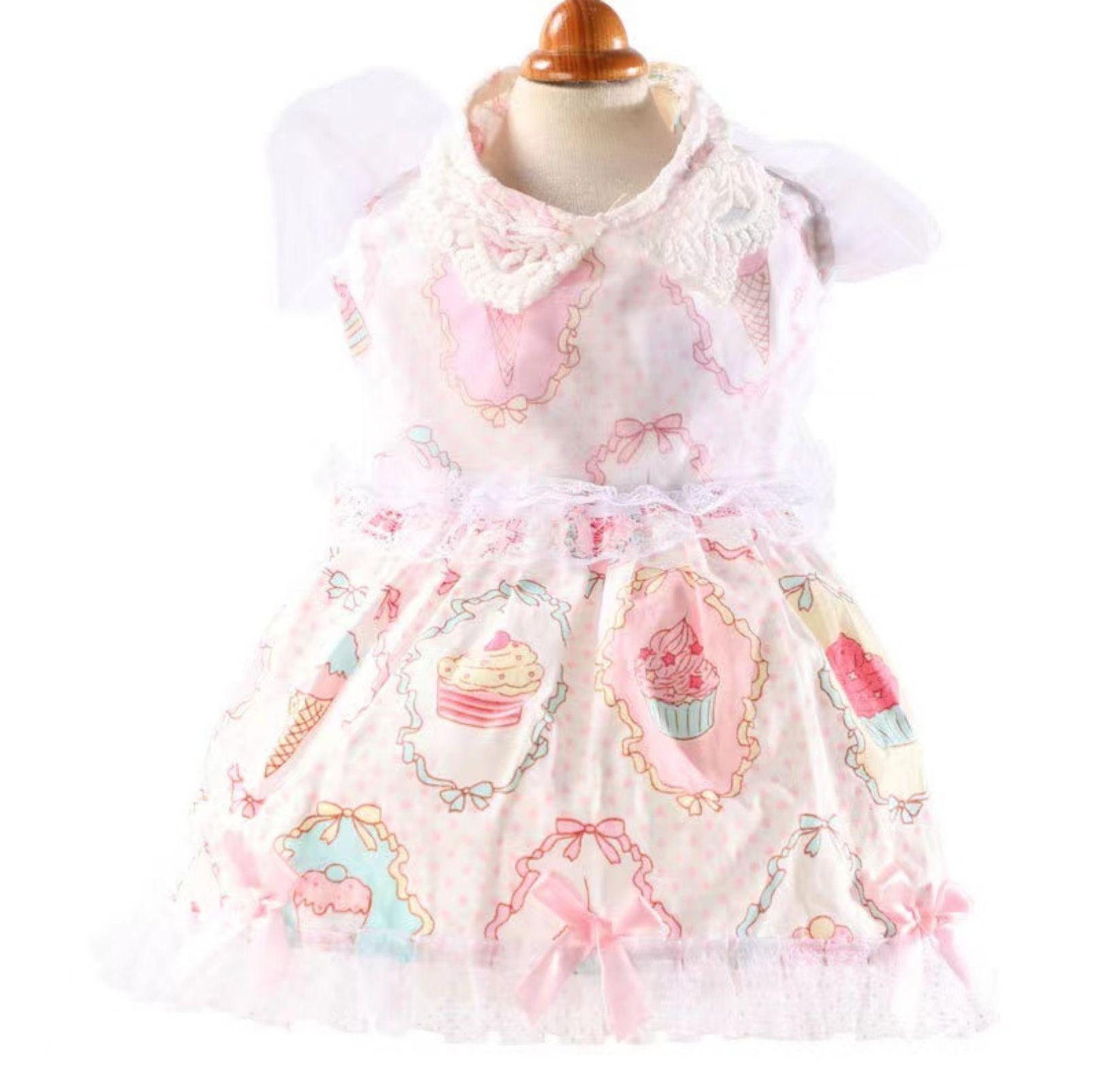 Pet Ice Cream Summer Dress