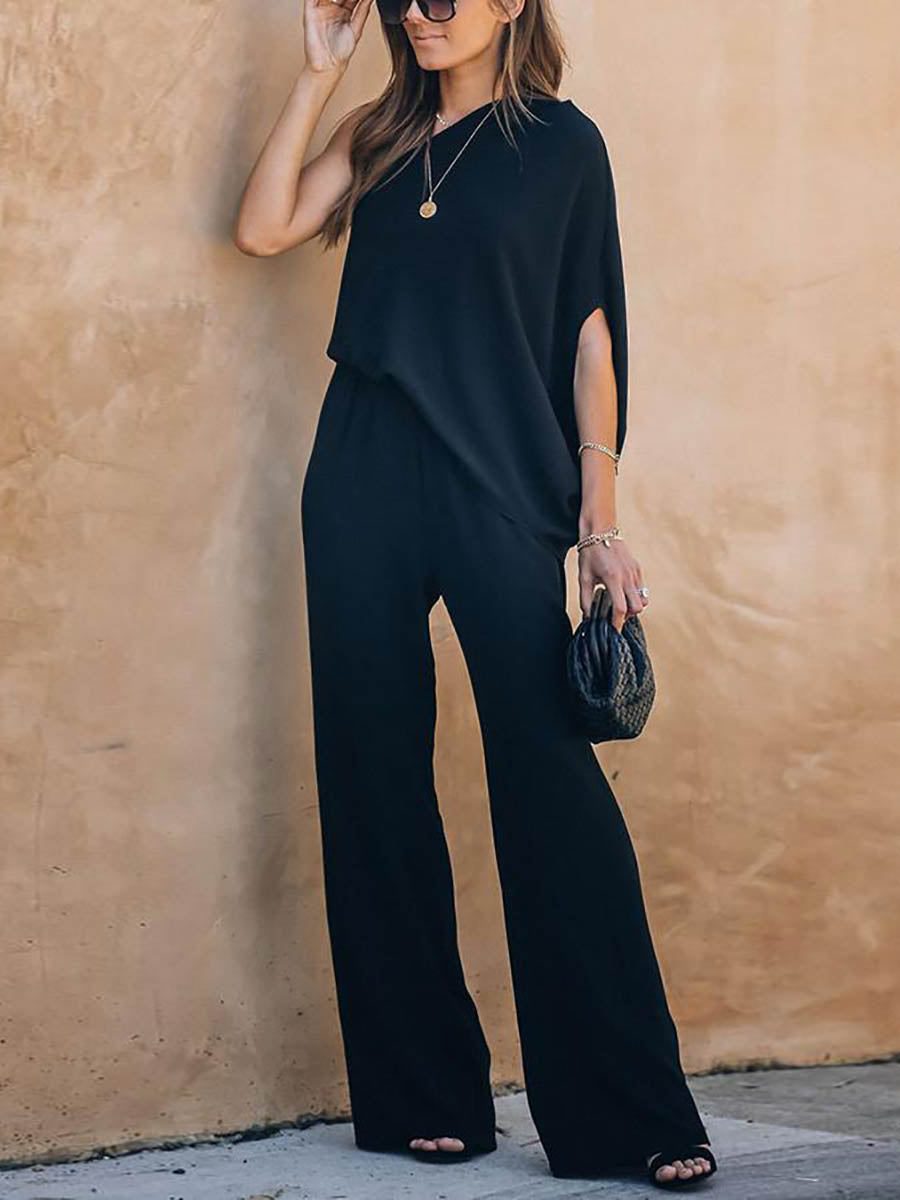 Sexy Strapless Loose Jumpsuit