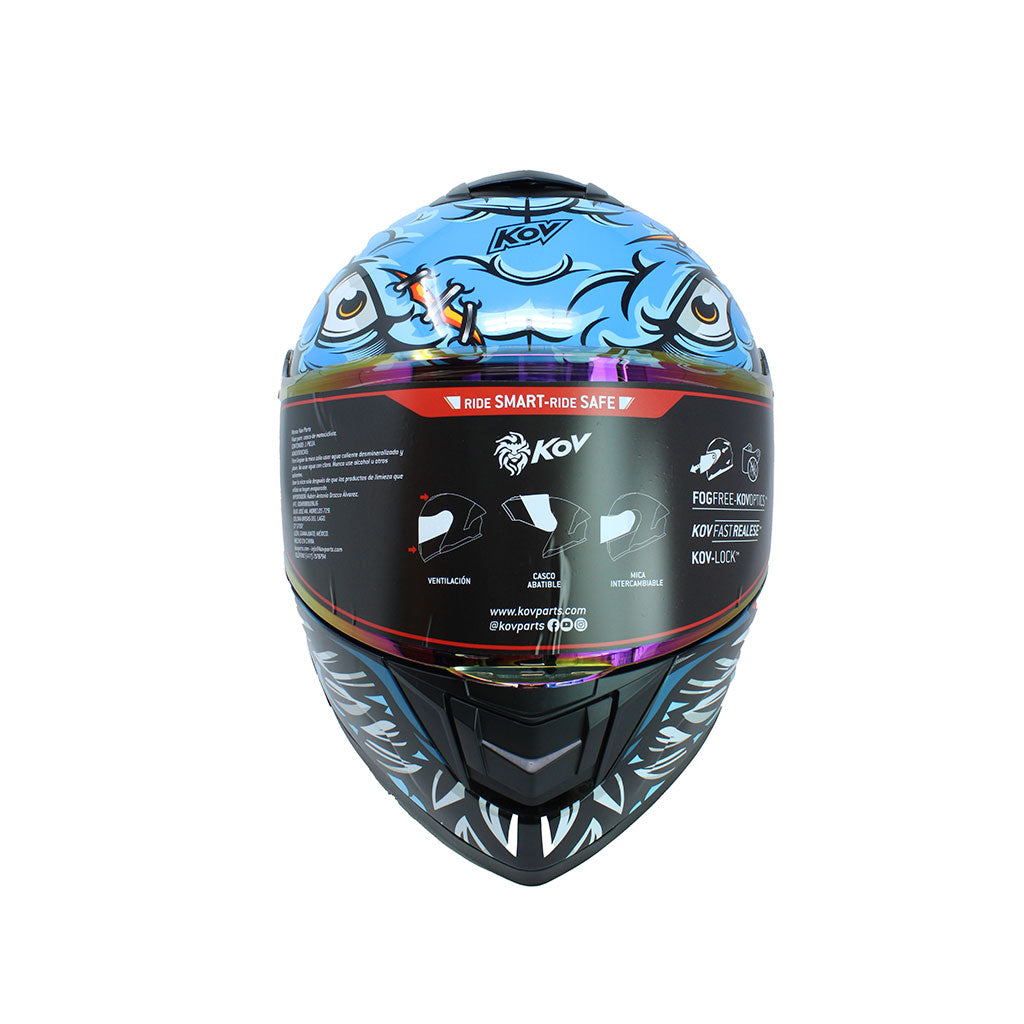 Casco Rush Brainy Azul