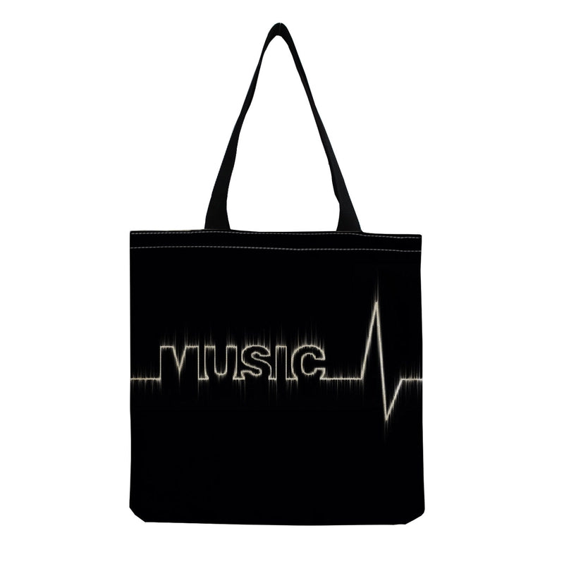 Source Piano Printed Casual Bag Harajuku Style Fashion Shoulder Bag Student Large Capacity Handbag