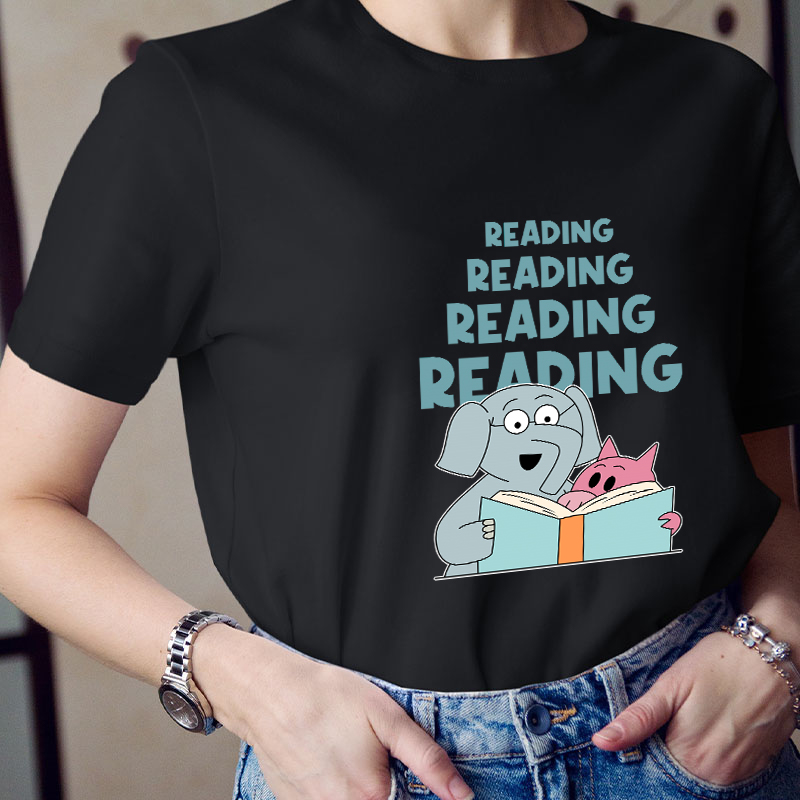 Reading Reading Reading Teacher T-Shirt