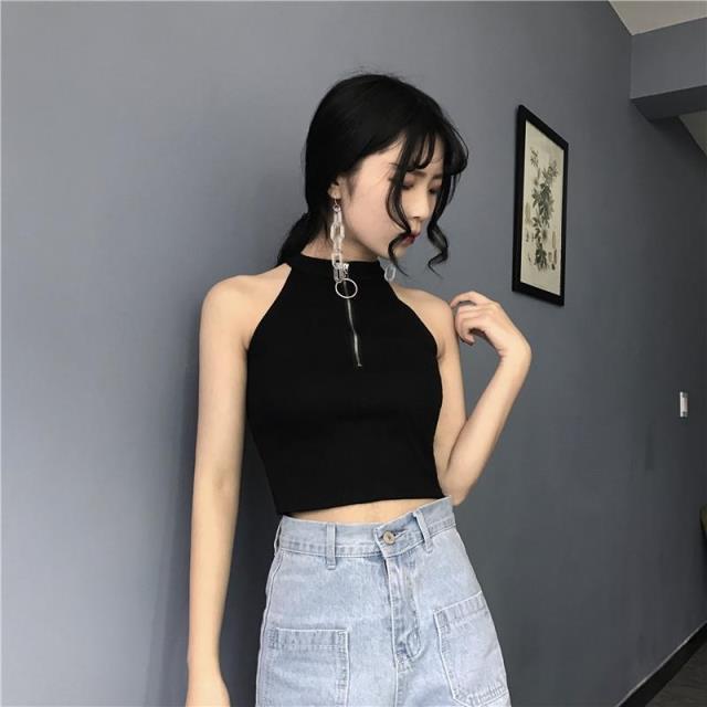 Cut Shoulder Knitted Top