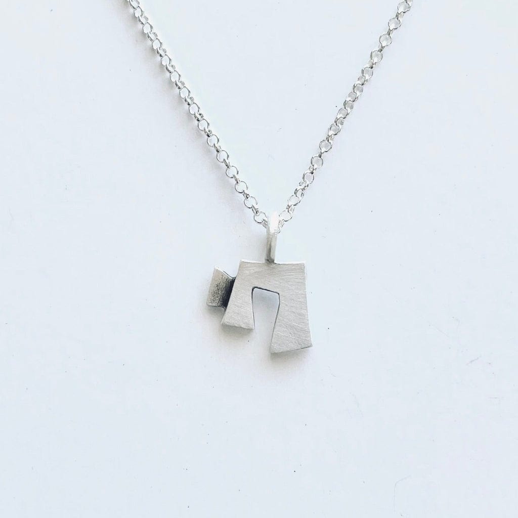 Little Chai Necklace with Choice of Gem Stone