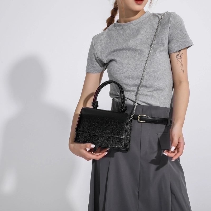 Women's Small All Seasons Pu Leather Streetwear Handbag