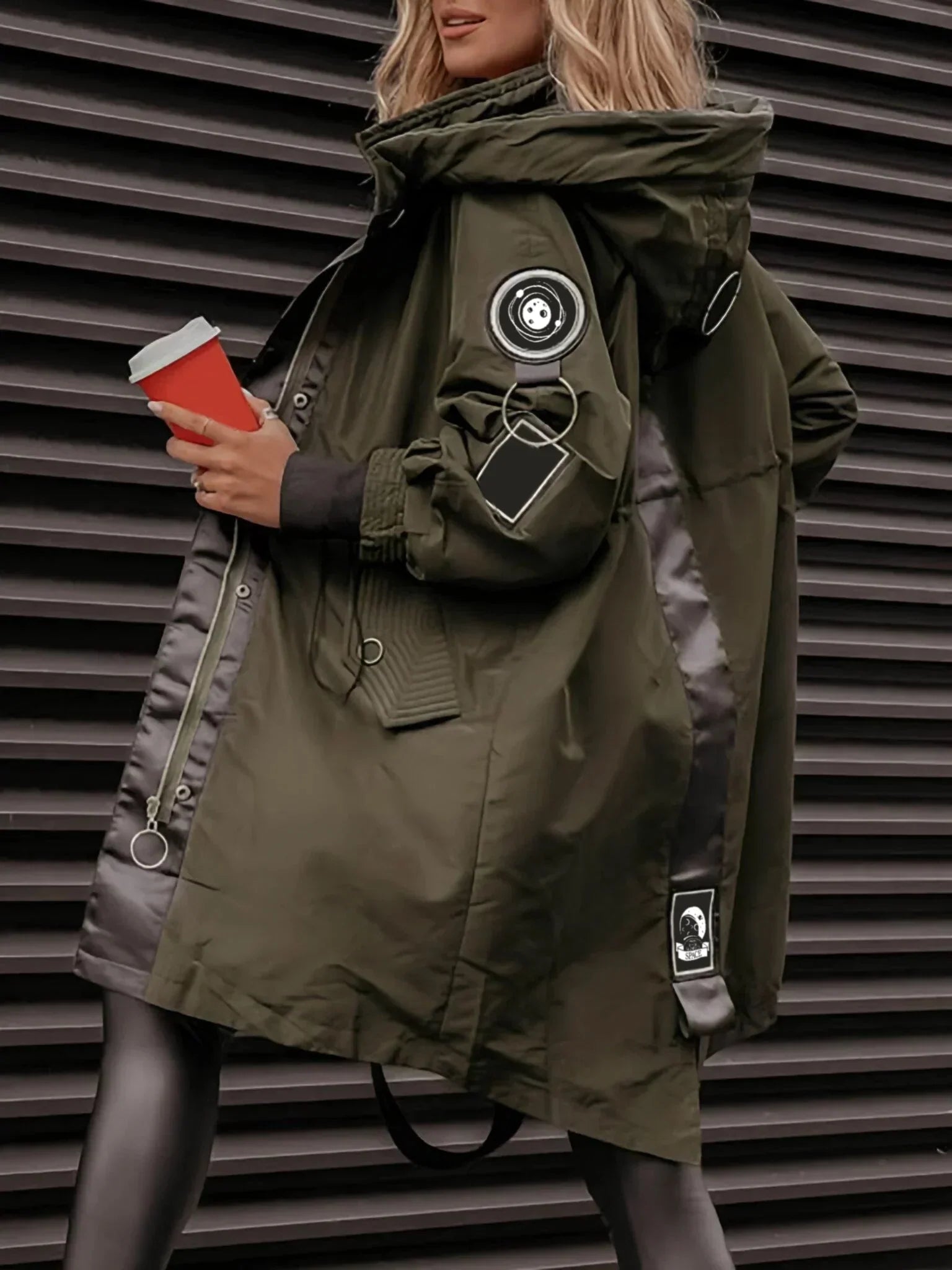 💜 LAST DAY PROMOTION - 50%OFF 💜Women's long-sleeved hooded jacket