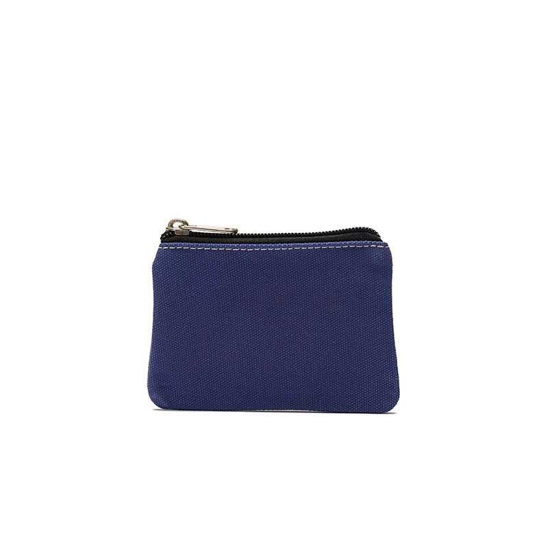 New Cotton Canvas Fashion Men's And Women's Coin Purse Card Holder Simple Fabric Coin Pouch Storage Bag