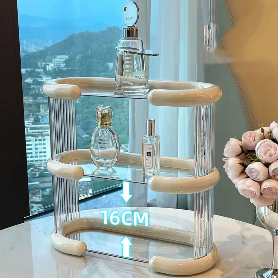 3-Tier Acrylic Makeup & Perfume Organizer