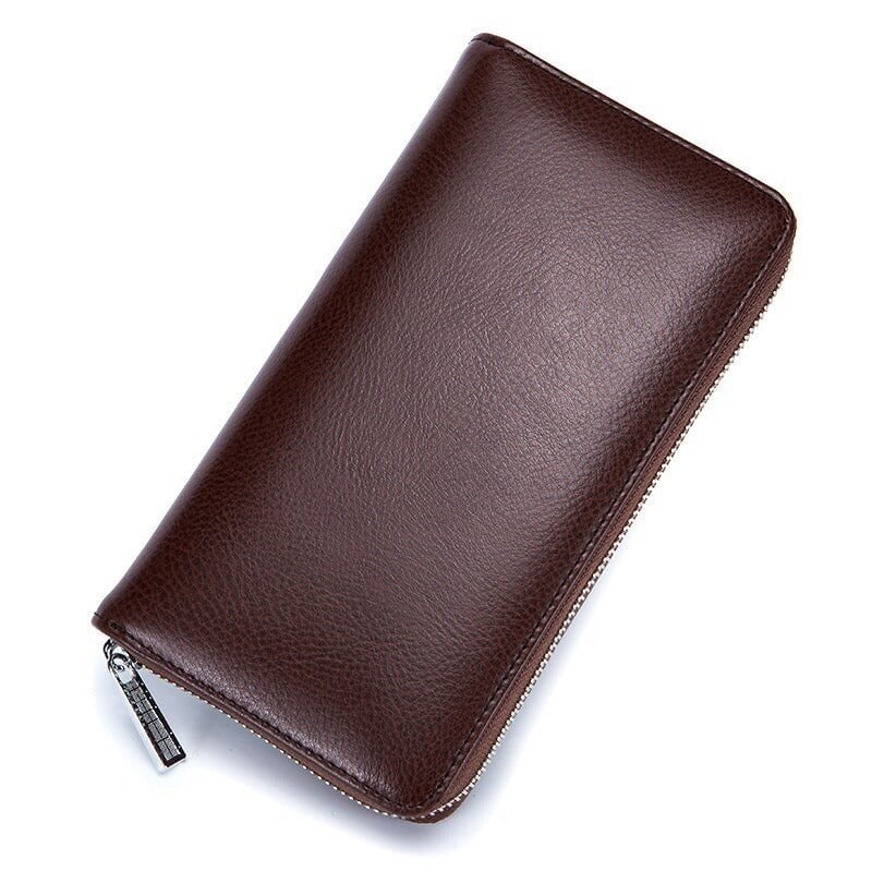 Unisex Anti-Credit Card Fraud Multi-compartment Wallet