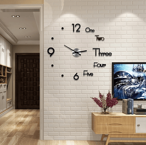 3D DIY Creative Wall Clock