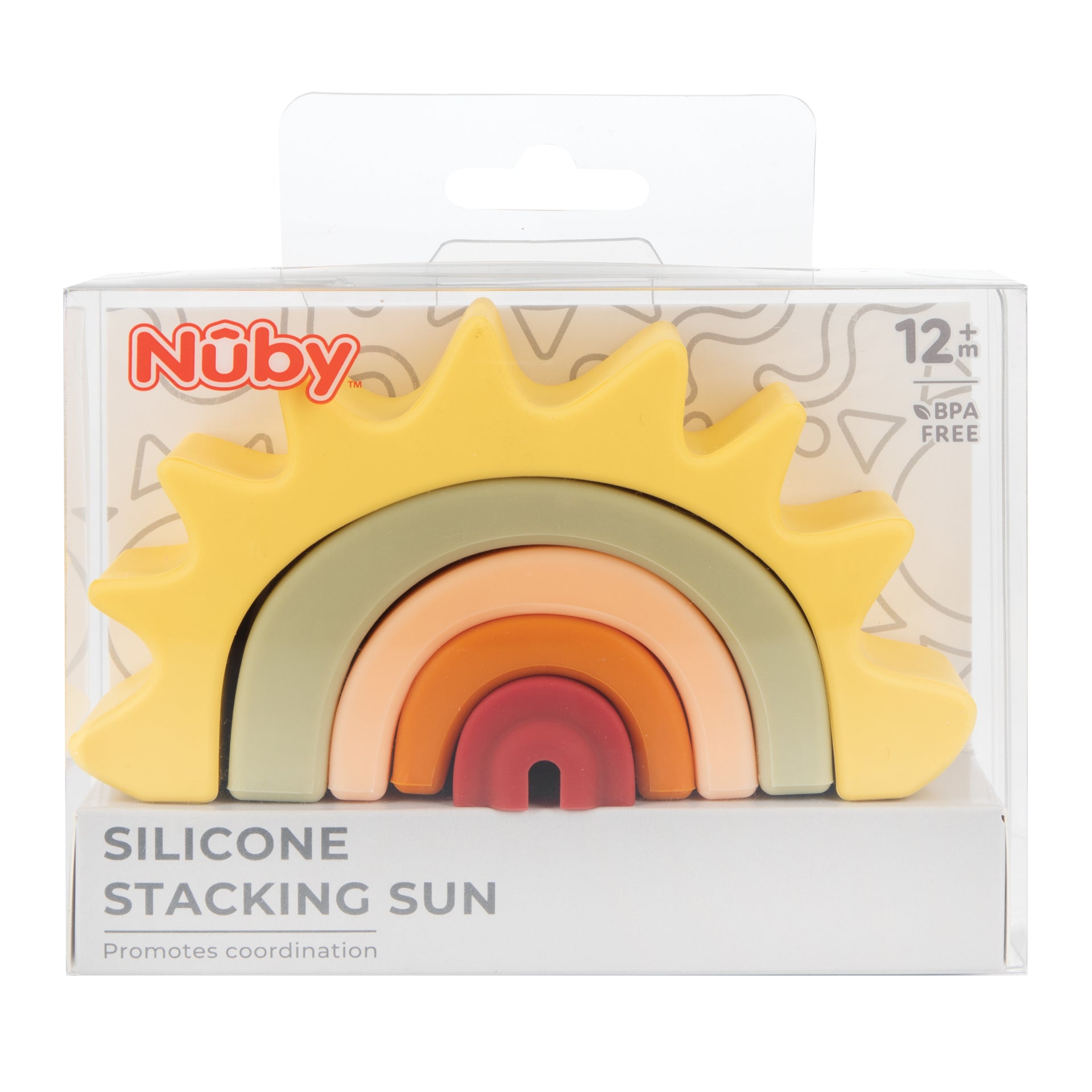 Silicone Stacking Sun Toy