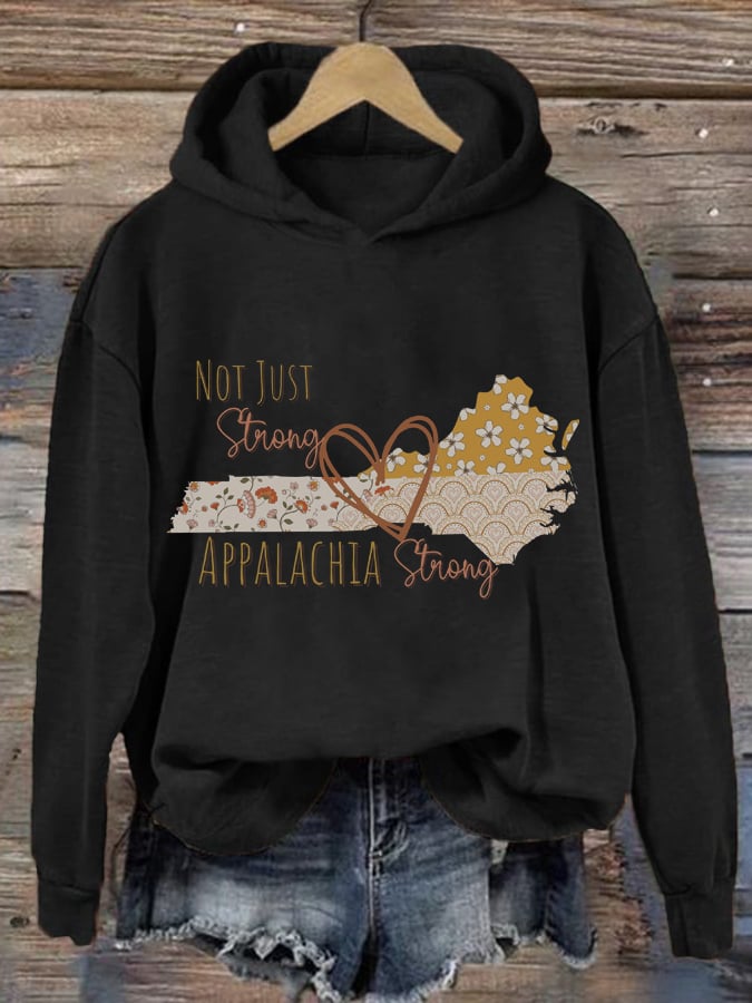 Women's Appalachia Strong Print Casual Sweatshirt