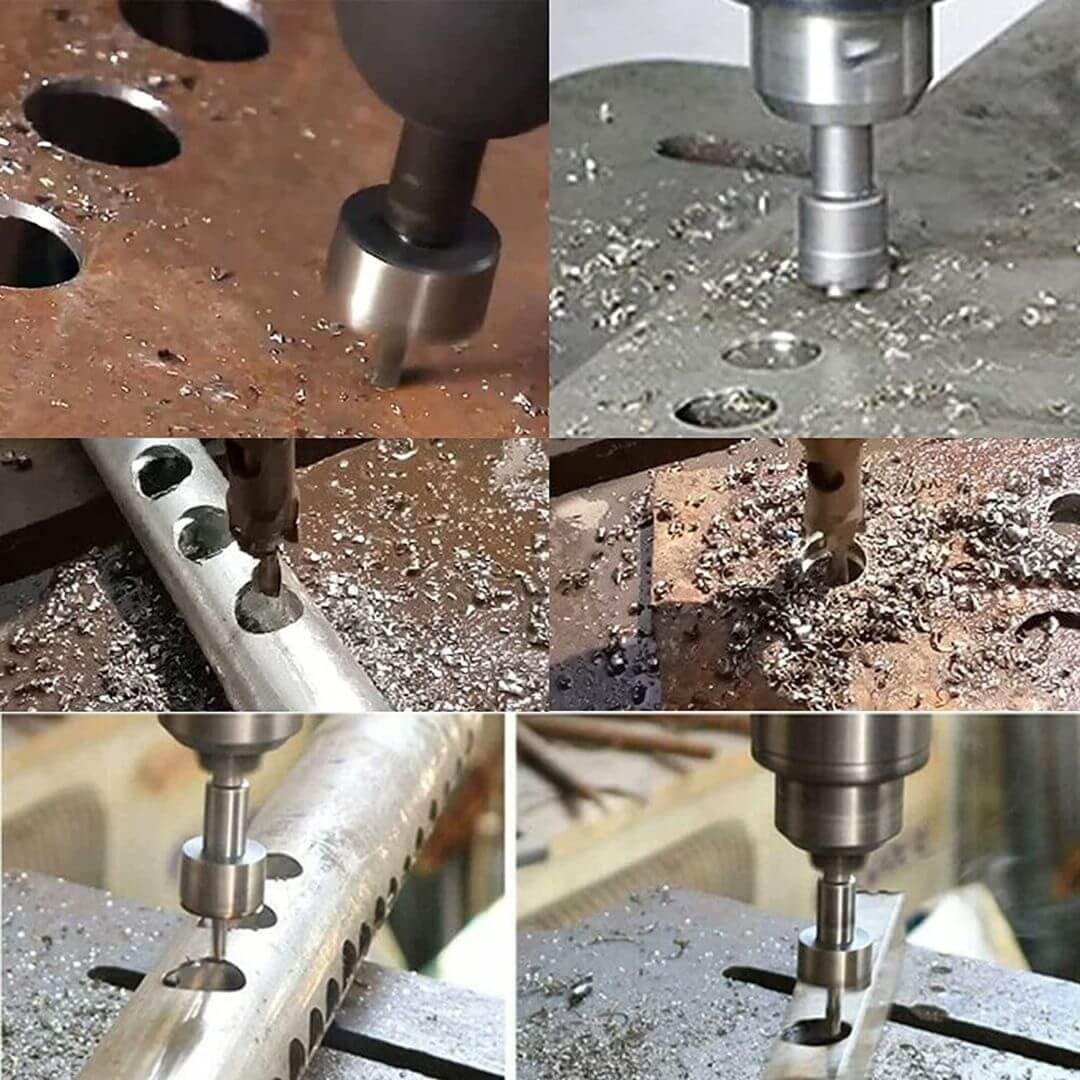 Drill Bit Hole Set for Metal (5 pcs)