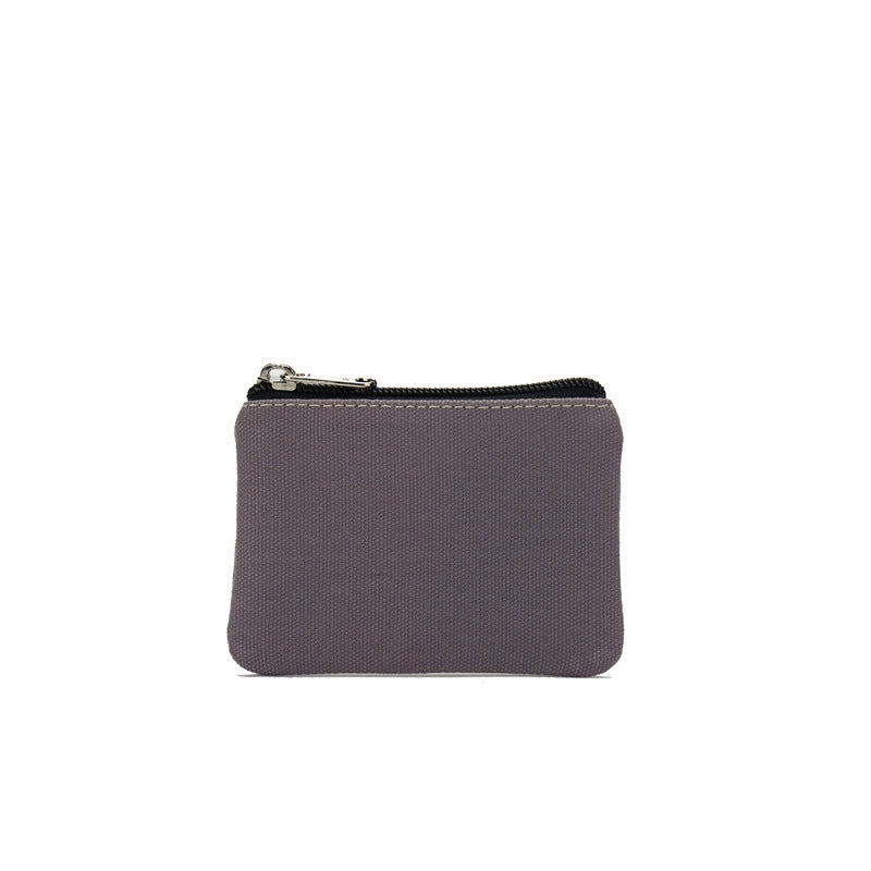 New Cotton Canvas Fashion Men's And Women's Coin Purse Card Holder Simple Fabric Coin Pouch Storage Bag