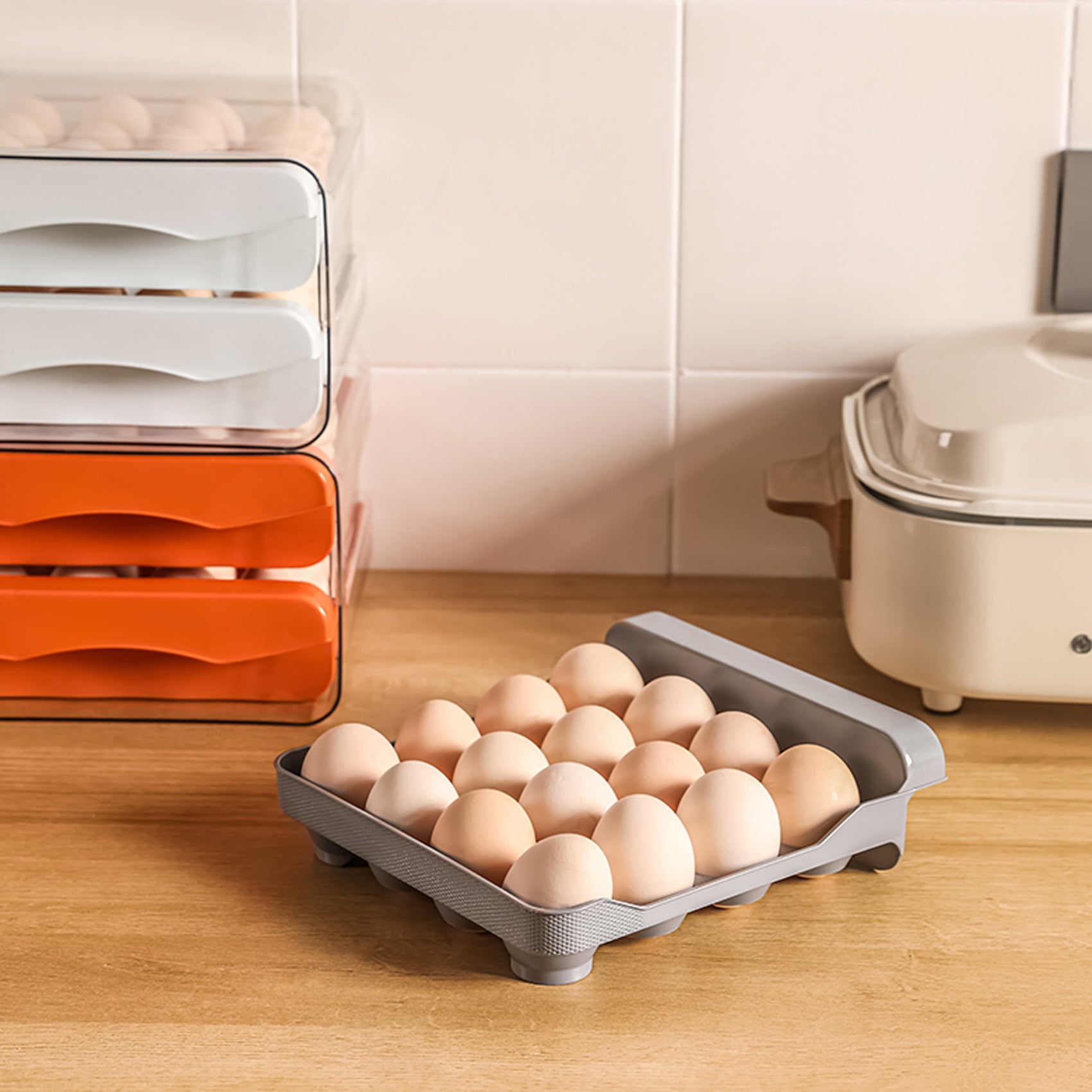 ChefGenius Dual Layer Egg Organizer