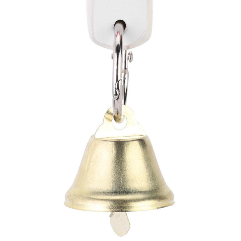 Hanging Bell Mirror Chewing Toy