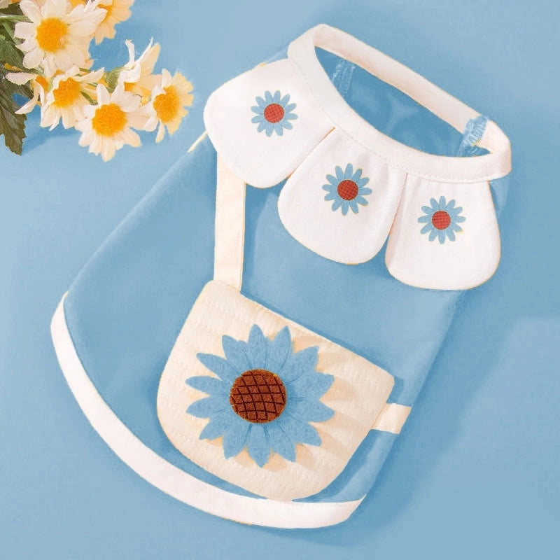 Cute Thin Breathable Pet Puppy Cat Clothes
