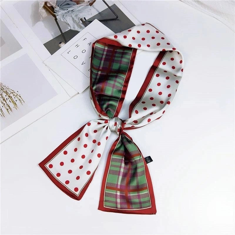 Fashion Double-sided Flat-length Long Scarf Scarf