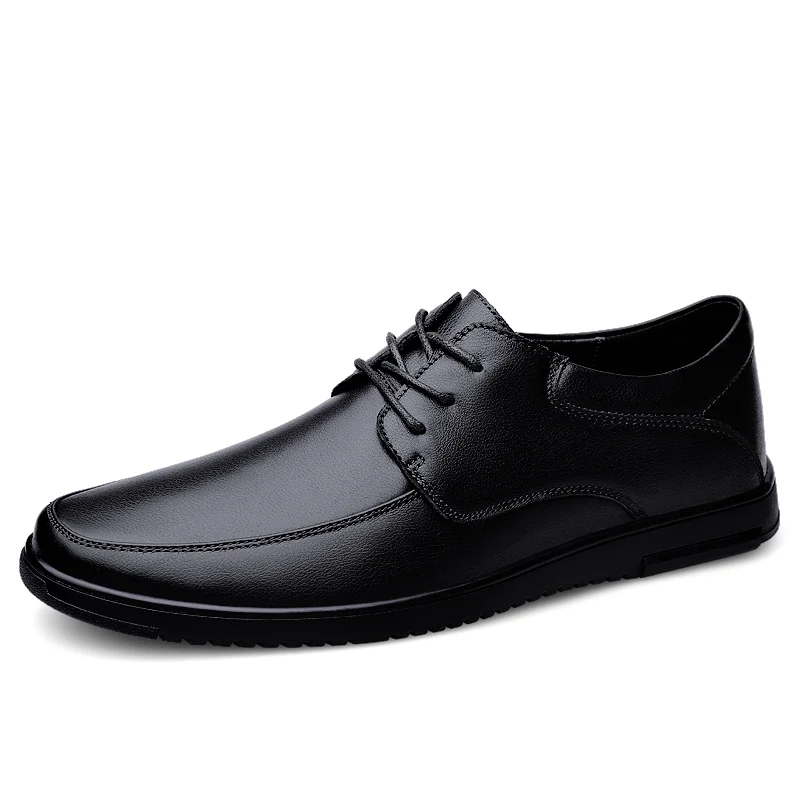 Abeerbajpai Slip on Shoes Mens Leather Shoes Business Dress Shoes All-Match Fashion Casual Shoes Leisure Footwear Wear-Resistant Men Wedding Dress Shoe