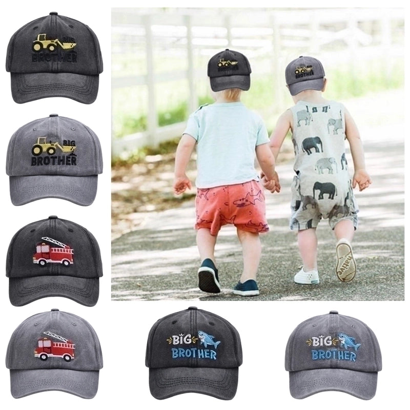 Children Unisex Embroidery Sweet Letter Embroidery Curved Eaves Baseball Cap