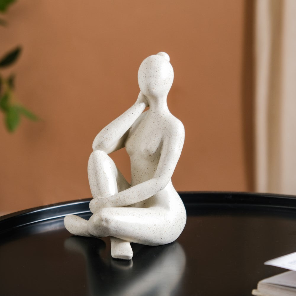 Yoga Woman Statues Set Of 3