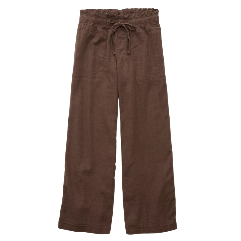 Dreamy Drape Linen Blend Pull On Pant